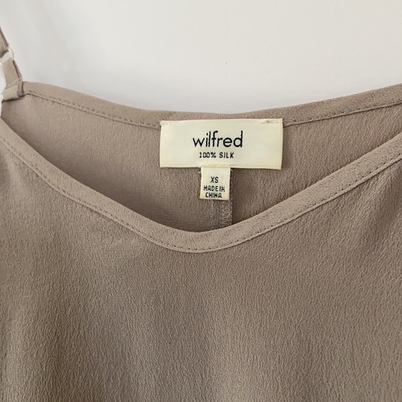 Wilfred cropped cami with lace hem XS - Picture 3 of 4